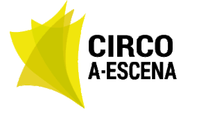 Logo Circo a Escena