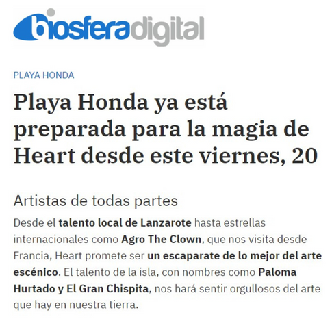 Playa Honda ya está preparada para la magia de Heart desde este viernes 20