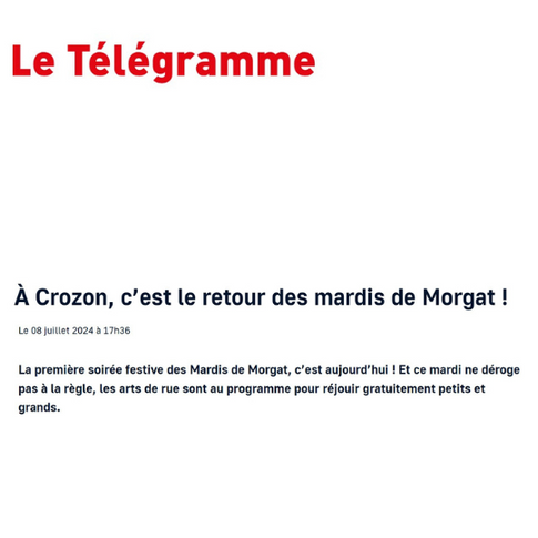 À Crozon, c’est le retour des mardis de Morgat