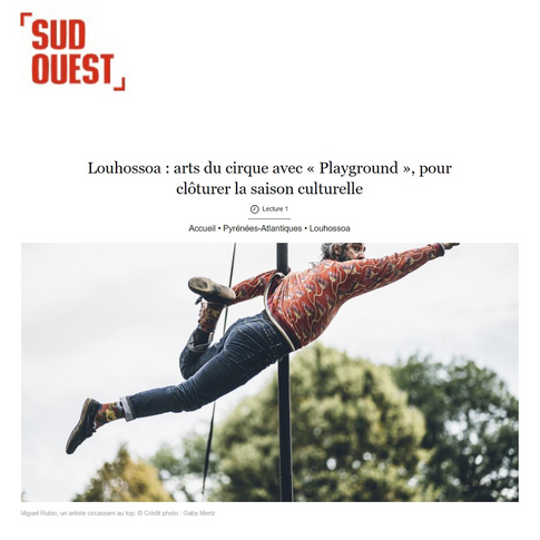 Louhossoa : arts du cirque avec Playground, pour clôturer la saison culturelle