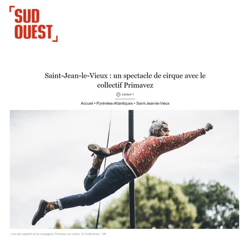 Saint-Jean-le-Vieux : un spectacle de cirque avec le collectif Primavez